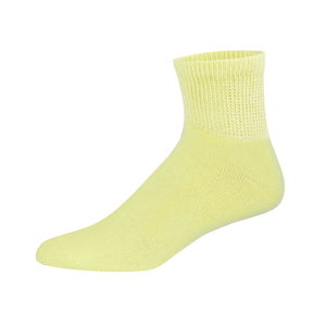 Premium Women’s Colorful Soft Breathable Cotton Ankle Socks, Non-Binding & Comfort Diabetic Socks (6 Pairs - Fits Shoe Size 6-10)