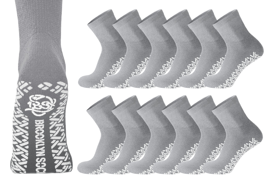 12 Pairs of Mens Non Skid/Slip Diabetic Medical Cotton Socks With Rubb –  Wholesale Diabetic Socks