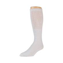 Load image into Gallery viewer, 12 Pairs of Extra Long Over-The-Calf Cotton Tube Athletic Socks, Size 11-16