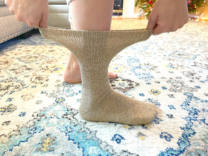 8 Pairs of Women’s Thermal Merino Wool Warm Diabetic Socks, Assorted, Size 9-11